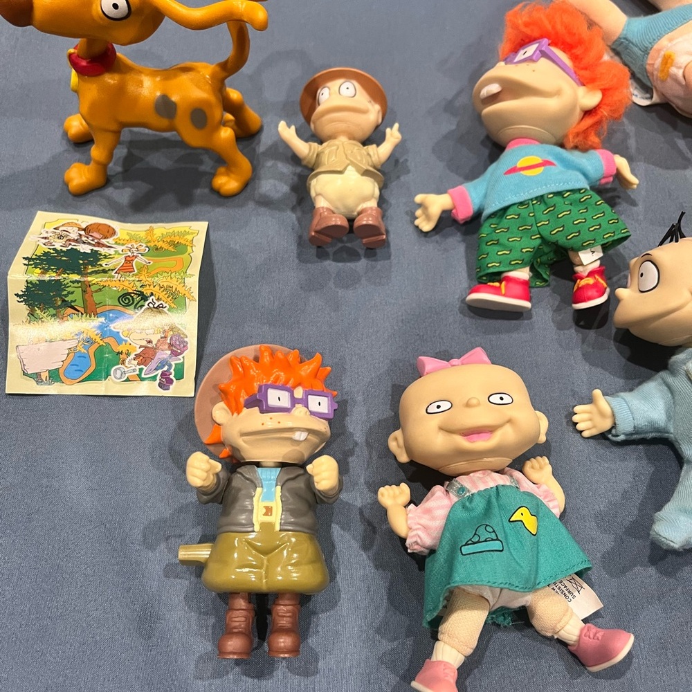 Vintage Rugrats Family Dolls & Accessories Toy Lot. Total of 24 pieces - Picture 5 of 8